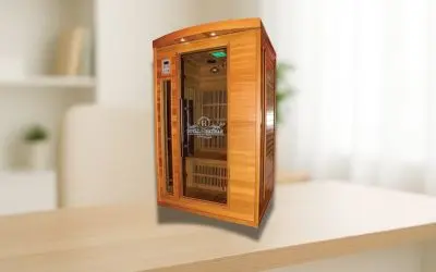 Cabine de madeira para sauna infravermelho com tecnologia de calor profundo