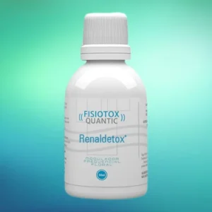 Frasco de 50ml do produto Renaldetox da linha Fisiotox Quantic