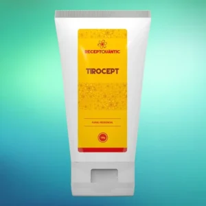 Frasco do produto Tirocept – Floral Frequencial Receptquântic